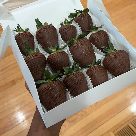 DOZEN CHOCOLATE COVERED STRAWBERRIES